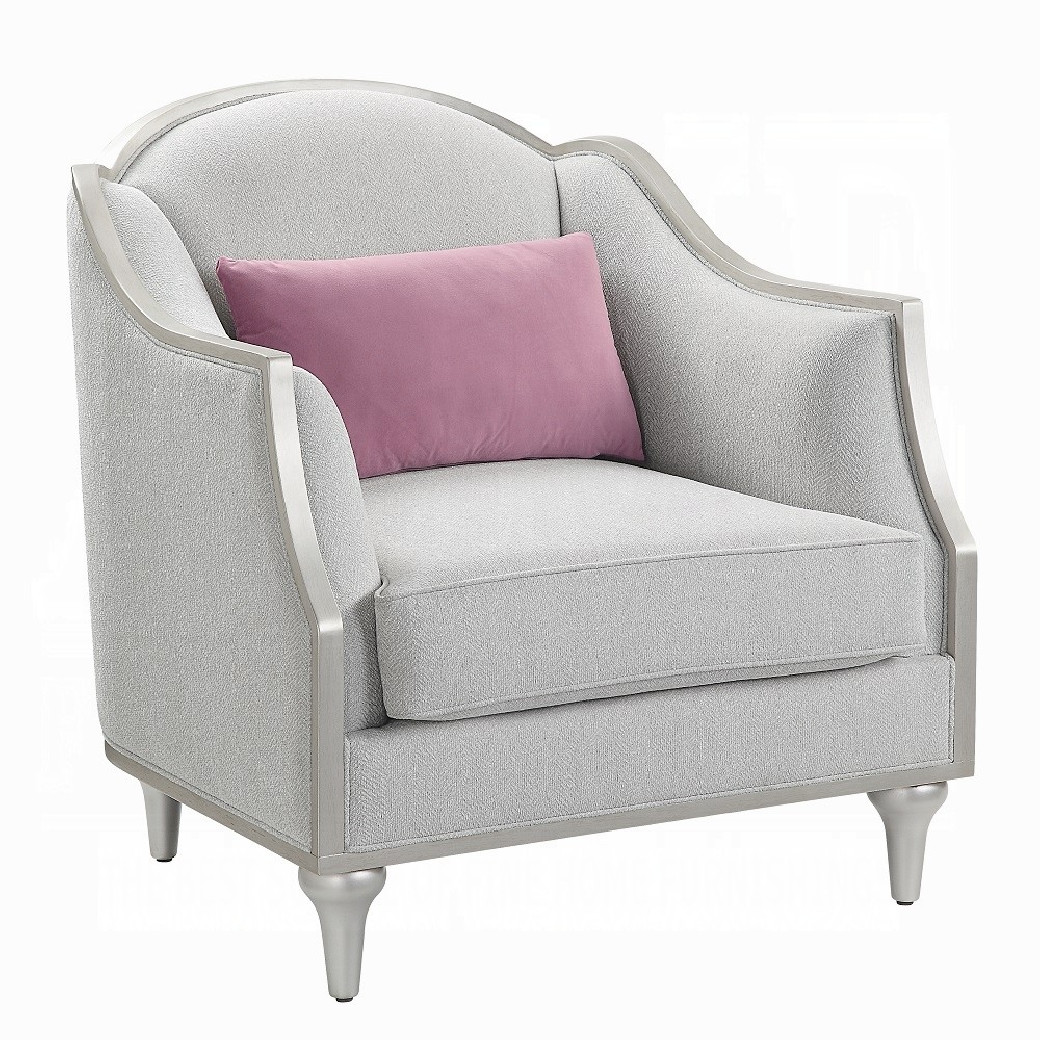 LV01499 2PC Sofa & Loveseat Classic Design Kasa Collection by Acme Furniture