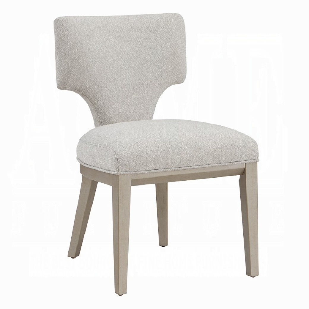 DN02011 7PC Dining Set with stone table top Kasa collection by Acme Furniture