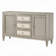 DN02011 7PC Dining Set with stone table top Kasa collection by Acme Furniture