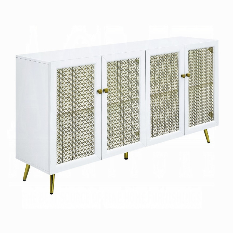 AC01939 Gaerwn Console Cabinet W/Led by Acme Furniture