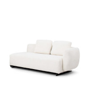 Antonio Sectional | White  stunning design By Roberto Grassie.  01-ANTONIO-RAF-WH101