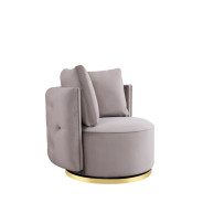 Mino Ash Gray Sectional stunning design By Roberto Grassie. 01-MINO-ASH-SEC
