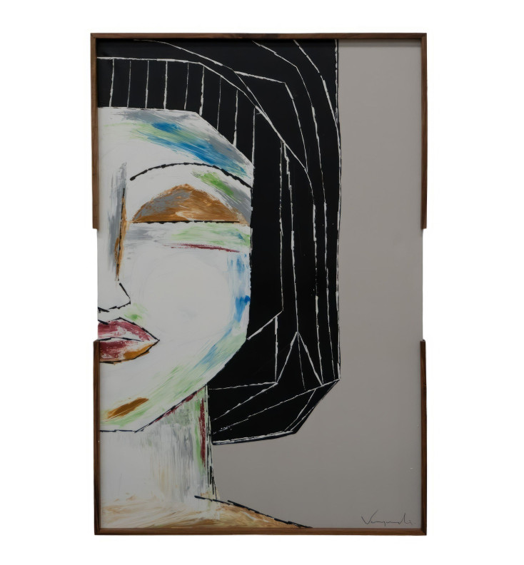81945 Modrest Mediate - Modern 47" x 71" Painting by VIG Furniture