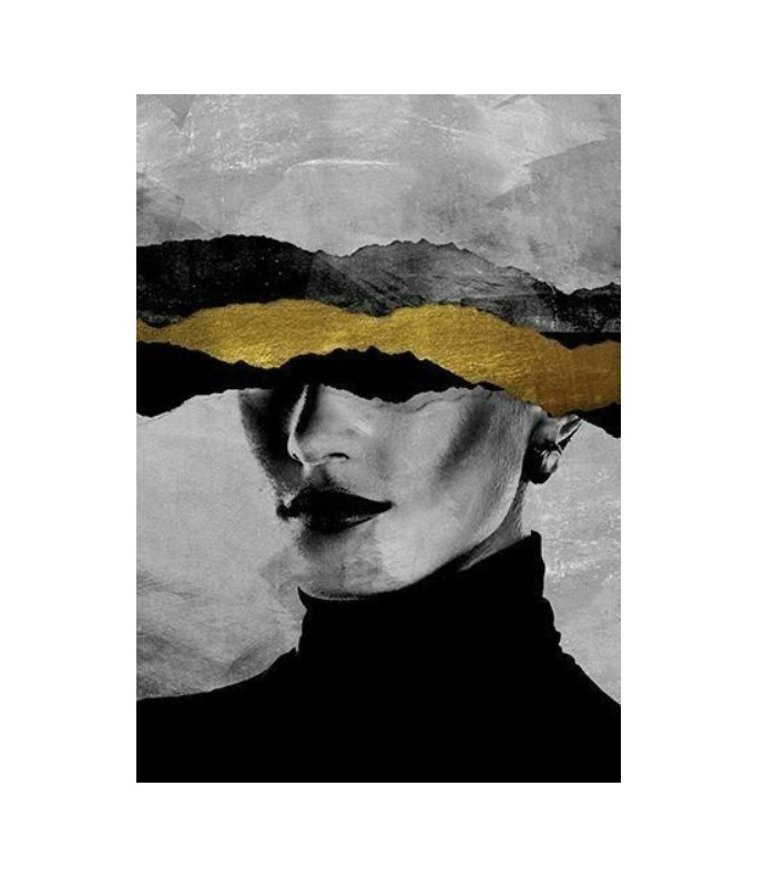 81658 Modrest VIG23029 - 47 X 71 Black Framed Oil Painting by VIG Furniture