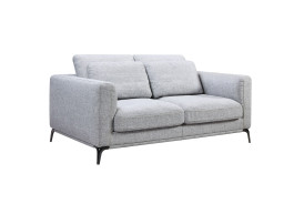 80433 Divani Casa Beaman - Modern Grey Fabric Sofa Set by VIG Furniture