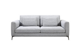 80433 Divani Casa Beaman - Modern Grey Fabric Sofa Set by VIG Furniture