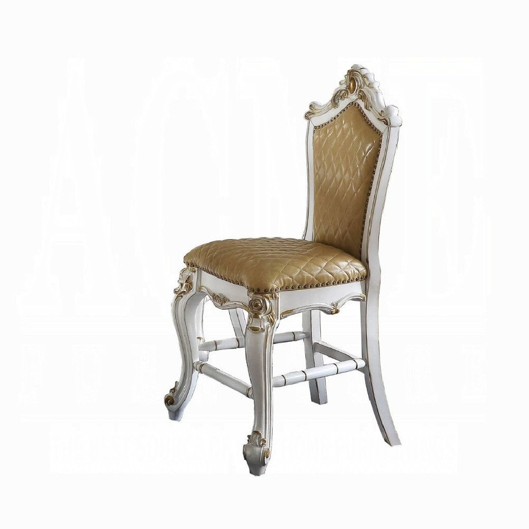 78210 Counter Dining Set Butterscotch Picardy Collection by Acme Furniture