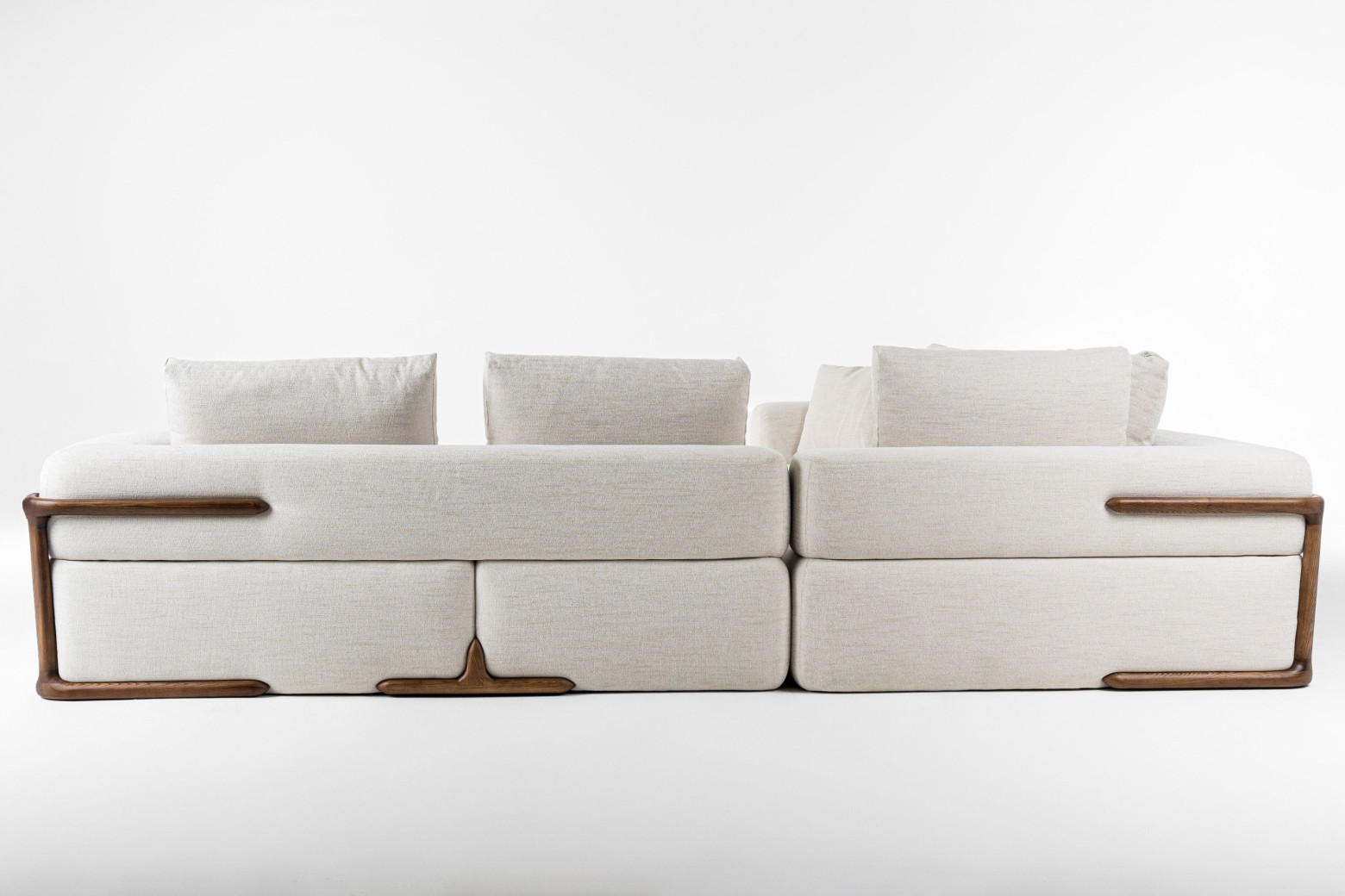 81582 Divani Casa Simone - Modern Off-White Fabric Sectional Sofa by VIG Furniture