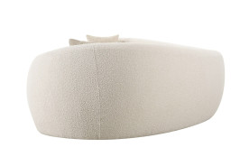 81827 Modrest - Kilmer Modern Off-White Curved Fabric Sectional Sofa by VIG Furniture