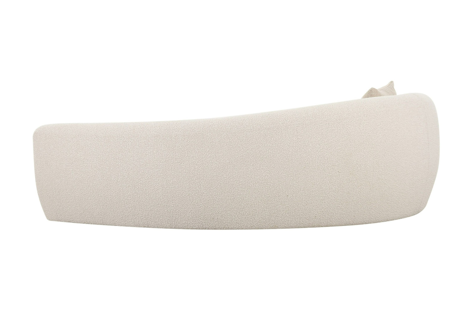 81827 Modrest - Kilmer Modern Off-White Curved Fabric Sectional Sofa by VIG Furniture