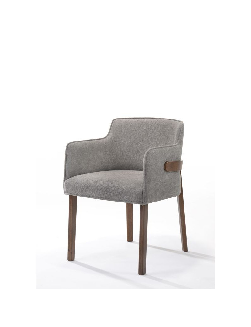 74185 Modrest Jordan Modern Walnut & Grey Dining Set by VIG Furniture