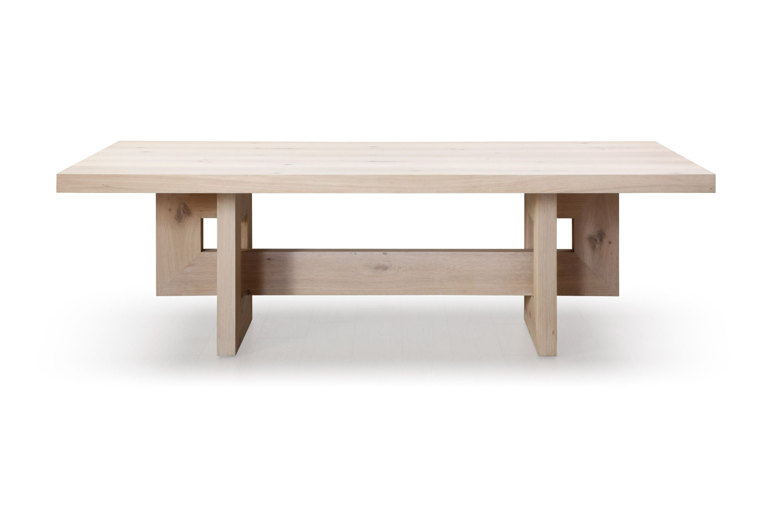 81892 Modrest Mineloa - Modern Natural White Oak Dining Table By VIG Furniture