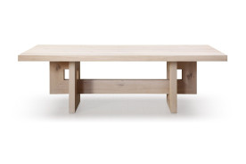 81892 Modrest Mineloa - Modern Natural White Oak Dining Table By VIG Furniture