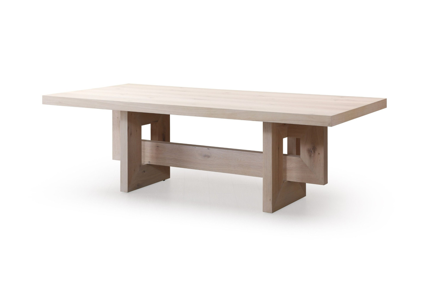 81892 Modrest Mineloa - Modern Natural White Oak Dining Table By VIG Furniture