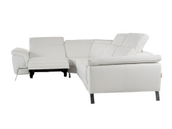 81728 Lamod Italia Wonder - Italian Modern White Leather Sectional Sofa with Recliners By VIG Furniture