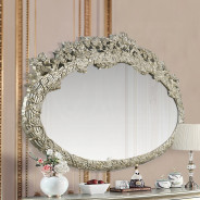 BD01243 Antique Gold Finish Wall Mirror Sorina Collection By Acme Furniture