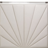 Eastern King Canopy Channel-Tufted Bed (4 pc) Penthouse Collection By Michael Amini