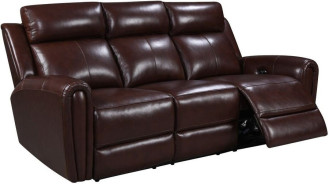 E3215 Royce Jonathan Brown Power Reclining Sofas by Leather Italia USA