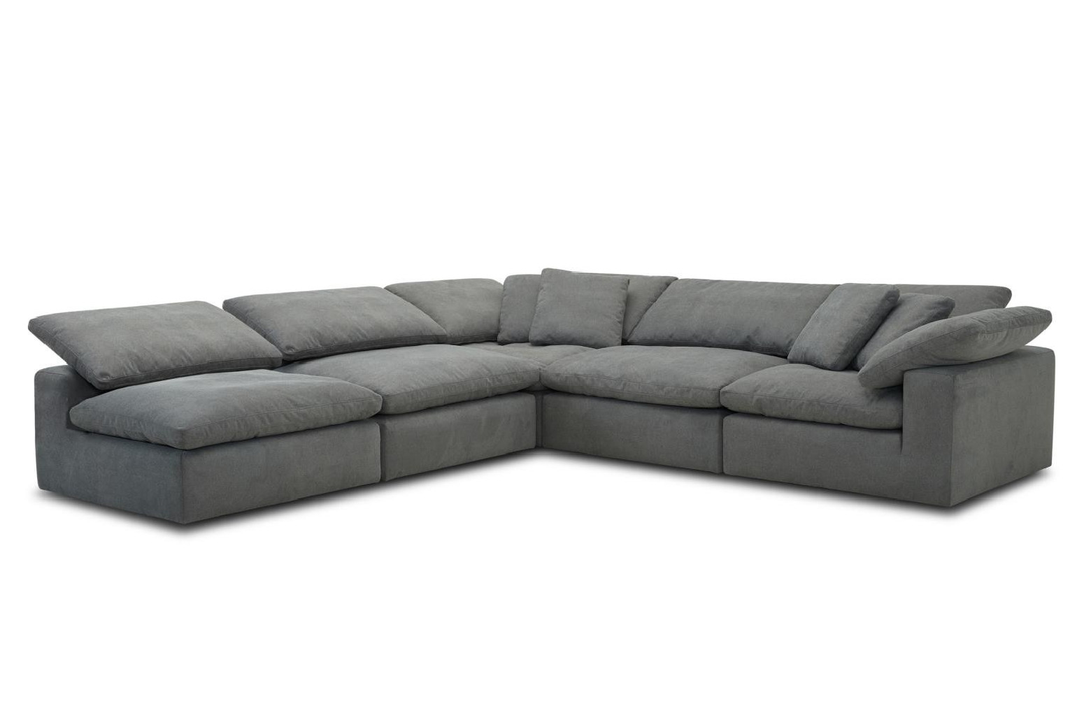 Exhale - Mathis Thunder 6PC  Stacionary Sectional By Parker House