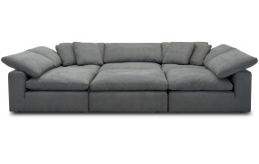 Exhale - Mathis Thunder 6PC  Stacionary Sectional By Parker House