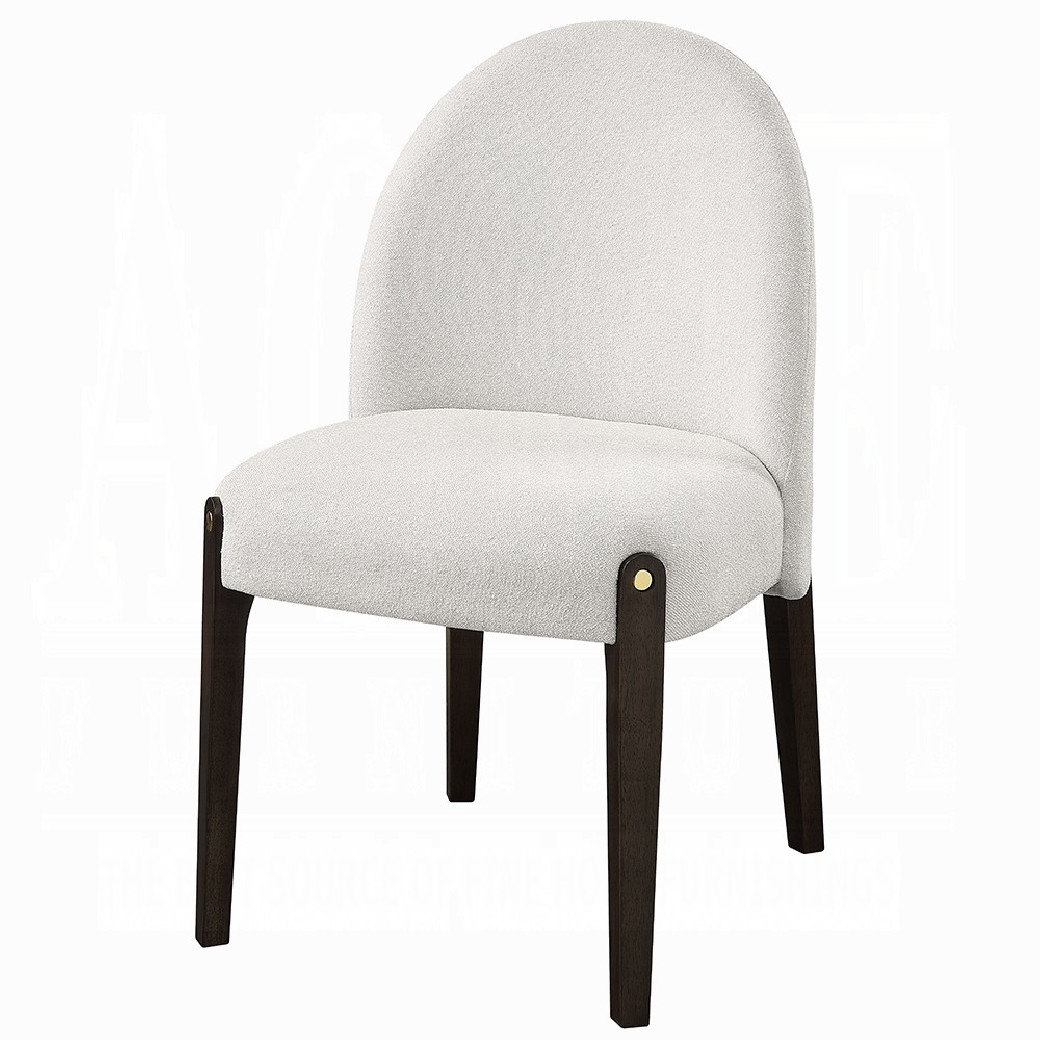 DN03940 7PC Dining set with marble Top Clayten Collection Mid-Century Style by Acme Furniture