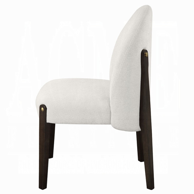 DN03940 7PC Dining set with marble Top Clayten Collection Mid-Century Style by Acme Furniture