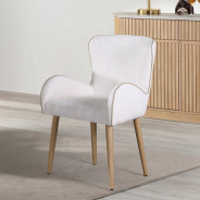 DN02875 5PC Dining set Round Table with marble top Qwin Collection by Acme Furniture