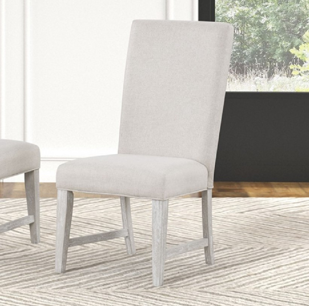 FM3368GY-T 7PC Dining set Transitional Style Light Gray Finish Argenthart Collection By Furniture of America
