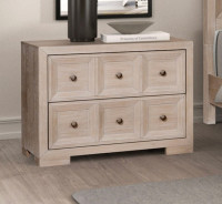 FM79011 5PC Queen Bedroom Set Modern Classic Style Tawny Finish  Hatton Cross Collection by Furniture of America