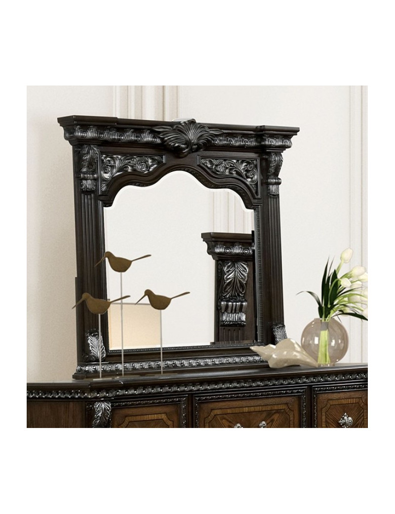 FM70002DB 5PC Queen Bedroom Set Traditional Style Promenade Collection by Furniture of America