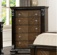 FM70002DB 5PC Queen Bedroom Set Traditional Style Promenade Collection by Furniture of America