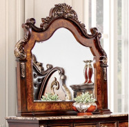 FM7422CH 5PC Queen Bedroom Set Traditional Style Dark Cherry Oak Finish Aquilina Collection by Furniture of America