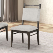 FM3433DW-T 7PC Dining set Modern Style Dark Walnut Finish by  Furniture of America