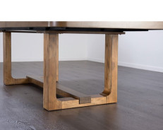 FM3421BR-T 7PC Dining Set Rectangular Table Transitional Style Mandal Collection By Furniture of America