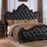 FM7635CH 5PC Queen Bedroom Set Traditional Style Dark Cherry Finish Ventresca Collection by Furniture of America