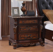 FM7635CH 5PC Queen Bedroom Set Traditional Style Dark Cherry Finish Ventresca Collection by Furniture of America