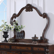 FM7636CH 5PC Queen Bedroom Set Traditional Style Dark Cherry Finish Roselli Collection by Furniture of America