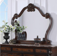 FM7637CH 5PC Queen Bedroom Set Traditional Style Dark Cherry Finish Cremona Collection by Furniture of America