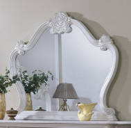 FM7638WH 5PC Queen Bedroom Set Traditional Style White Finish Francione Collection by Furniture of America