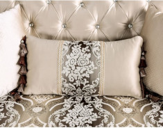 FM65004BG Traditional Living Room Dark Cherry/Beige Yucatan Collection by Furniture of America