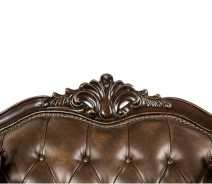 FM65003BR  Traditional Living Room Light Brown / Dark Cherry Brown Ensenada Collection by Furniture of America