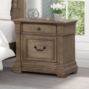 FM7701BR 5PC Queen Bedroom Set transitional Style Sheringham Collection By Furniture Of America