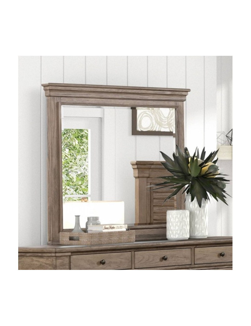 FM7701BR 5PC Queen Bedroom Set transitional Style Sheringham Collection By Furniture Of America
