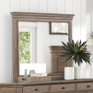 FM7701BR 5PC Queen Bedroom Set transitional Style Sheringham Collection By Furniture Of America