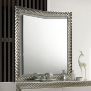 FM7251GY 5PC Queen Bedroom Set Gray Ventnor Collection Glam Style By Furniture Of America