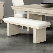 FM3410NT 6PC Dining Set Modern Framhouse Natural Finish By Furniture of America
