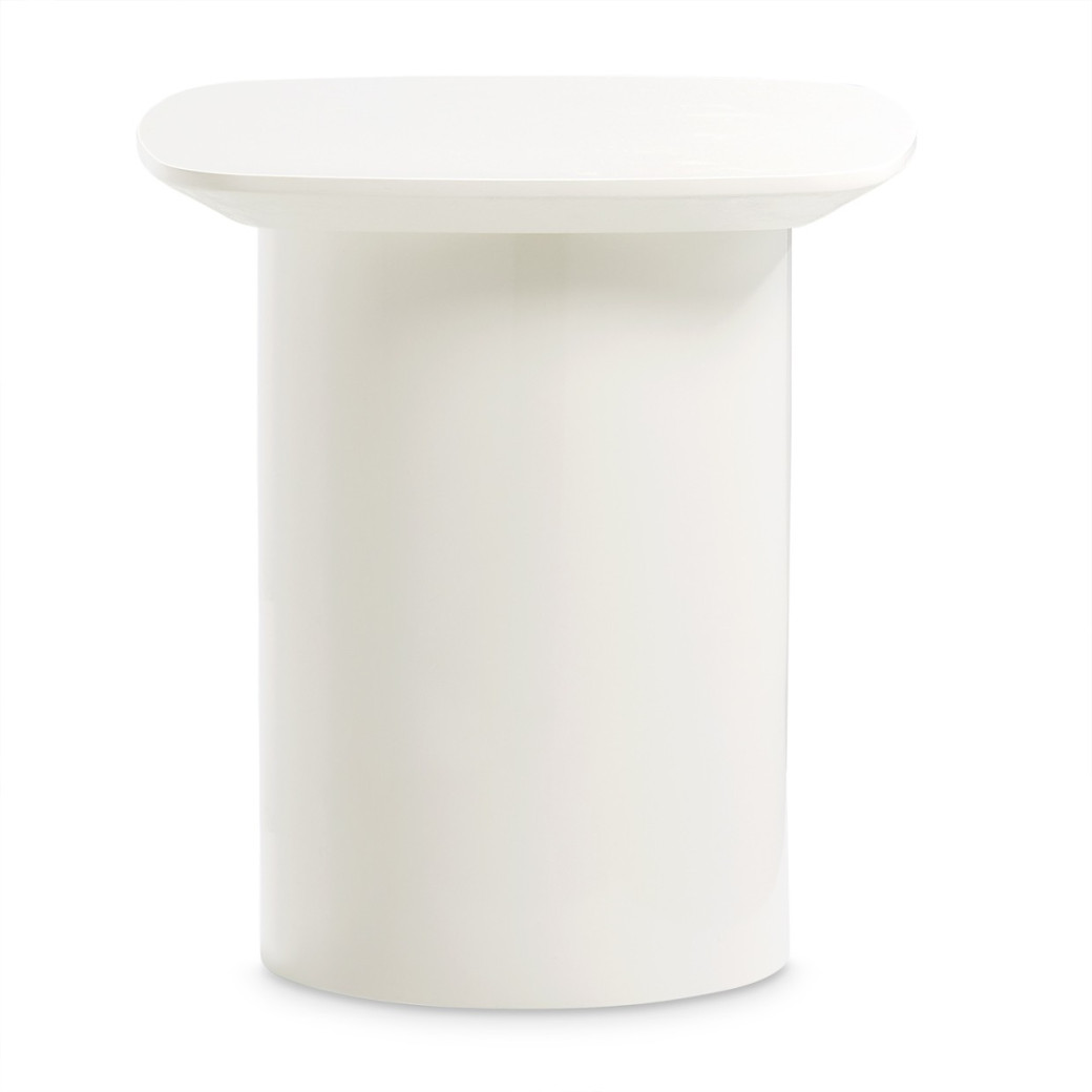 Accent Table Cloud White Le Montreaux Collection By Michael Amini  LFR-MTRX222-108