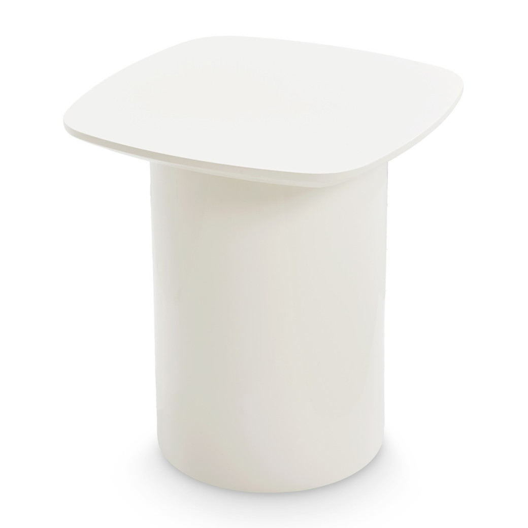 Accent Table Cloud White Le Montreaux Collection By Michael Amini  LFR-MTRX222-108