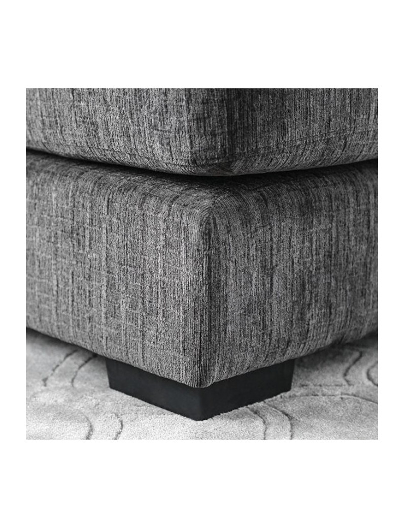 CM6587 6PC Contemporary Sectional Gray Chenille Kaylee Collection By Furniture of America