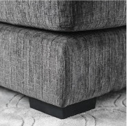 CM6587 6PC Contemporary Sectional Gray Chenille Kaylee Collection By Furniture of America